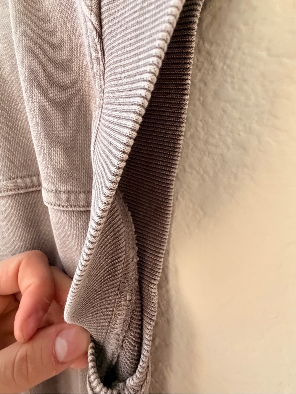 Daily Practice by Anthropologie Meru Zip-Front Mini Dress size XXS - Taupe - Picture 5 of 6